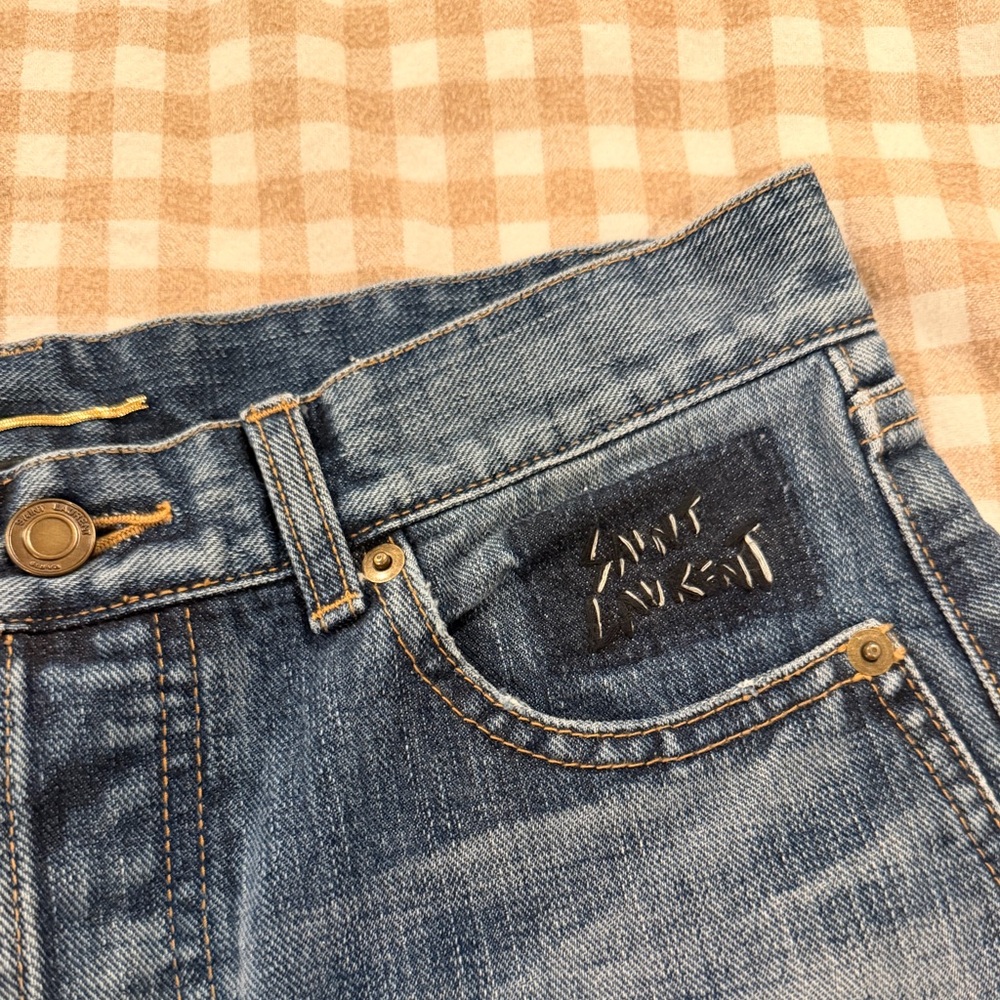 Saint Laurent Classic Blue Jeans